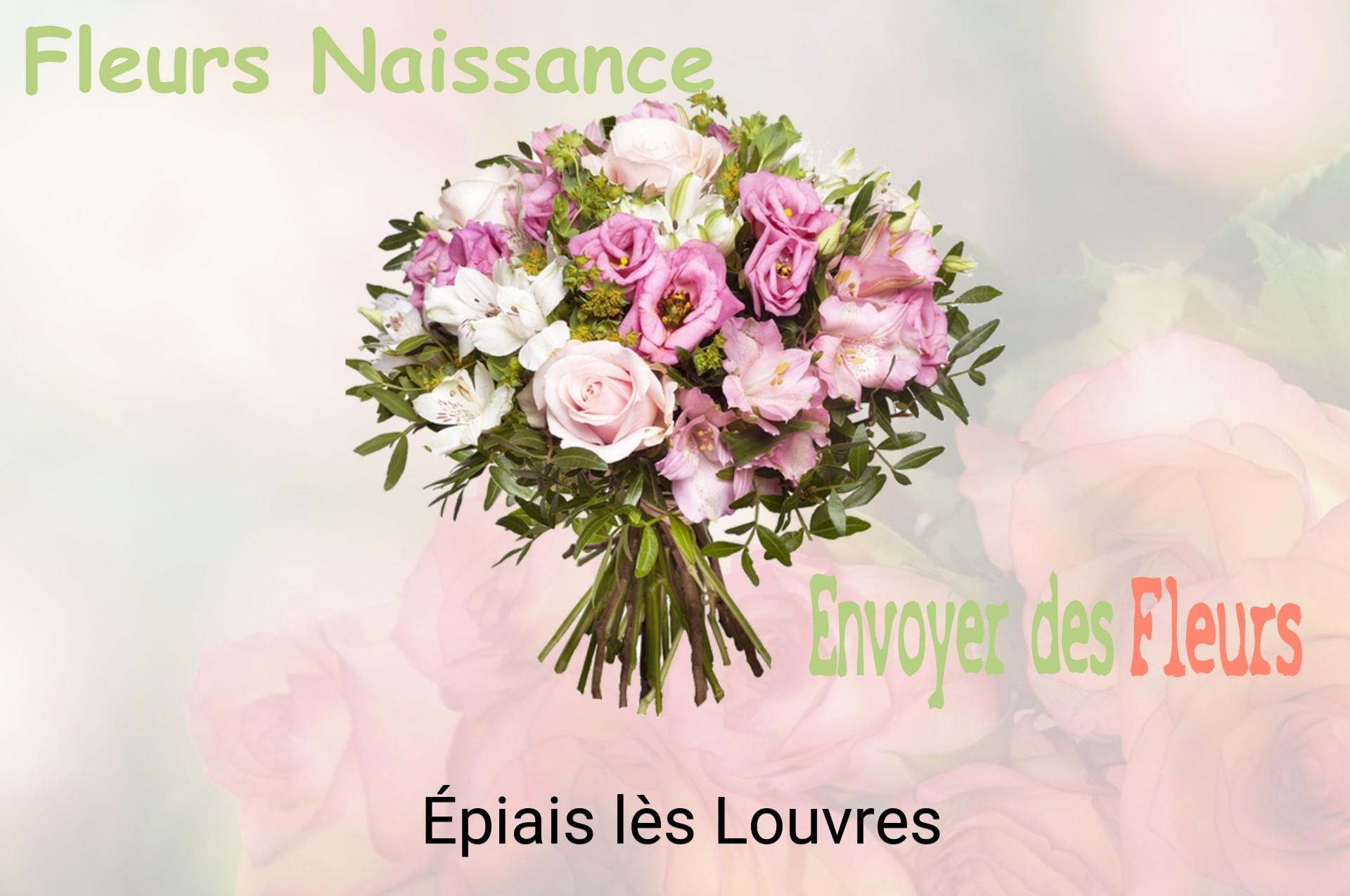 Bouquet de fleurs de naissance livré à Épiais-lès-Louvres