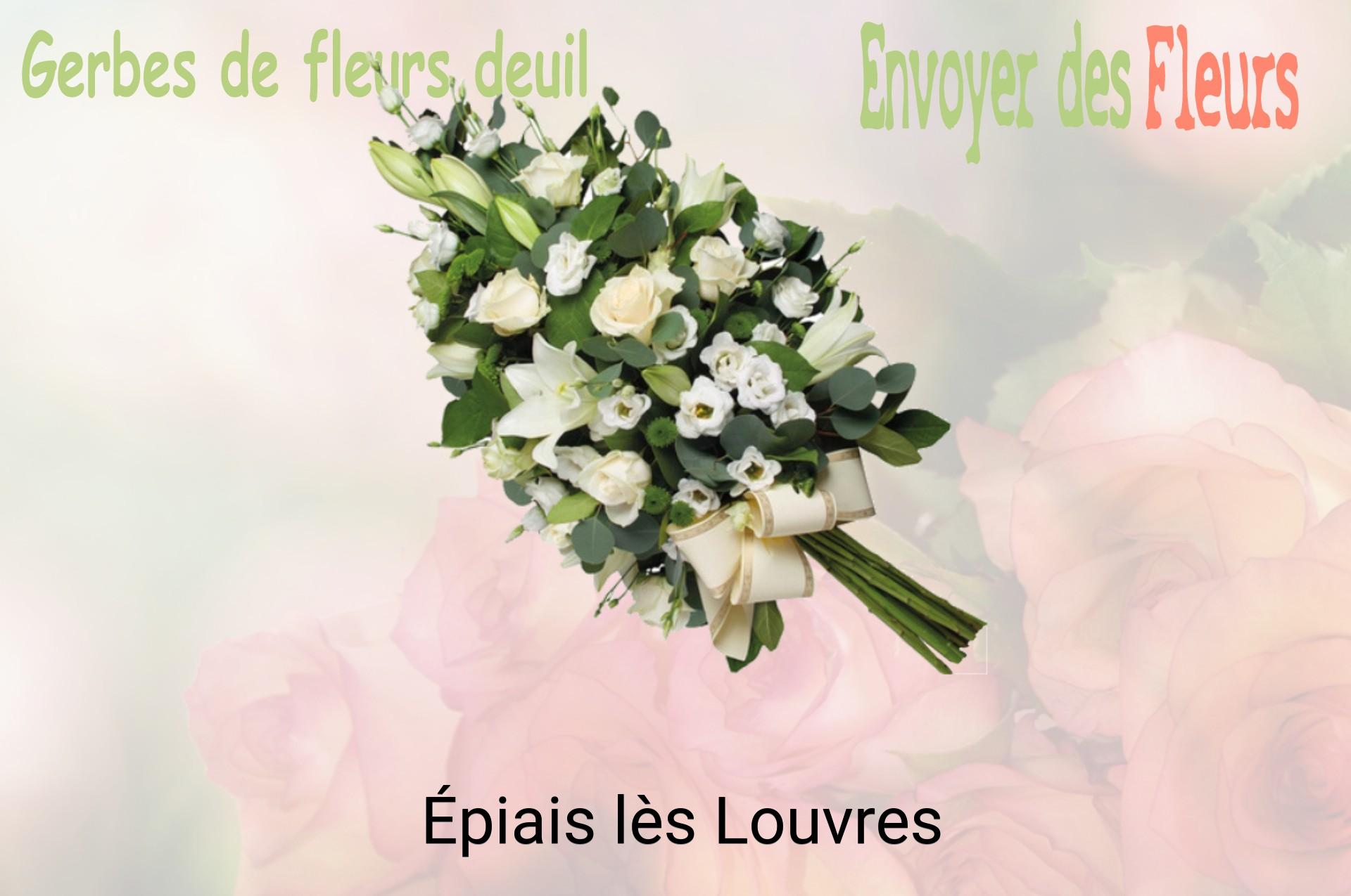 Gerbe de fleurs de deuil livrée à Épiais-lès-Louvres